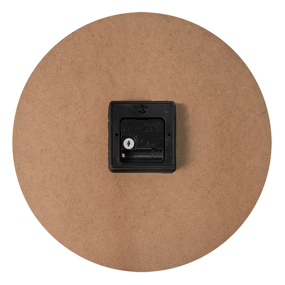 Wanduhr Ø 34x4 cm / 1xAA