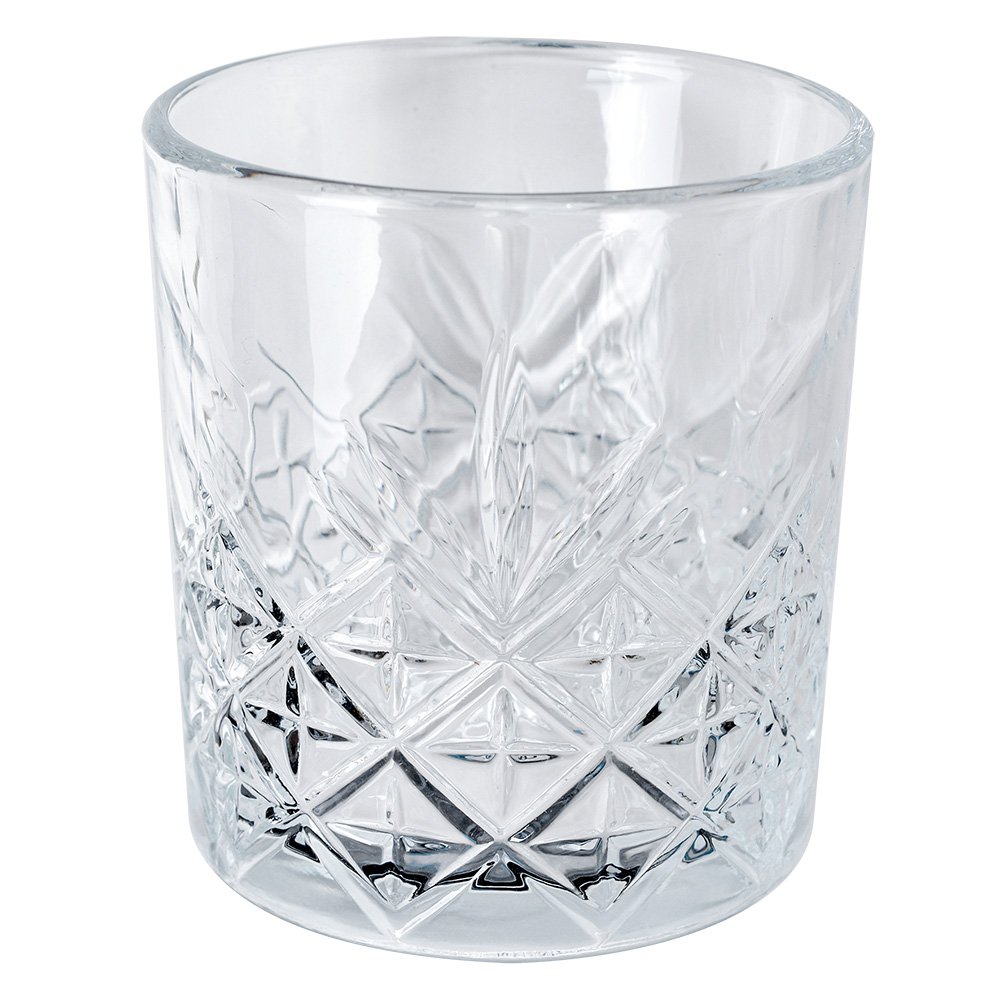 Wasserglas 320 ml Trinkbecher aus transparentem Glas