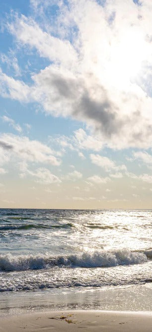 Duschrückwand - Lübecker Bucht an der Ostsee