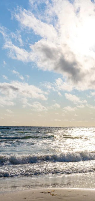 Duschrückwand - Lübecker Bucht an der Ostsee