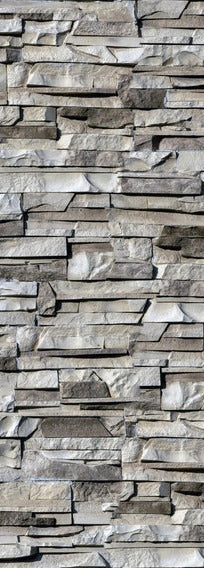 Duschrückwand - Nahtlose Textur von Klinkerfliesen