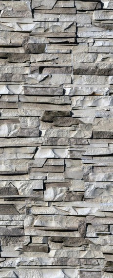 Duschrückwand - Nahtlose Textur von Klinkerfliesen