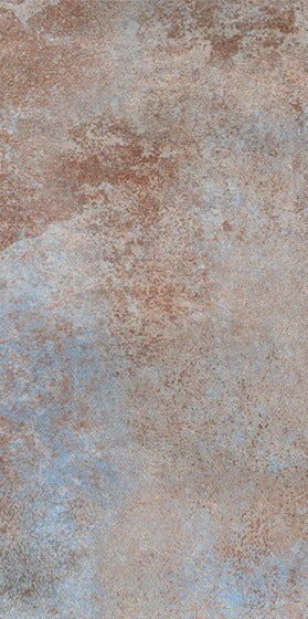 Duschrückwand - Rostige Metallplatte