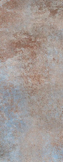 Duschrückwand - Rostige Metallplatte