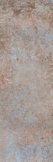 Duschrückwand - Rostige Metallplatte