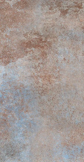 Duschrückwand - Rostige Metallplatte