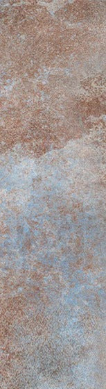 Duschrückwand - Rostige Metallplatte