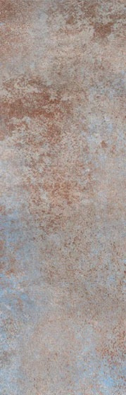 Duschrückwand - Rostige Metallplatte