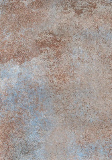 Duschrückwand - Rostige Metallplatte