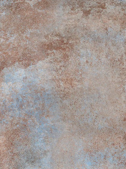 Duschrückwand - Rostige Metallplatte