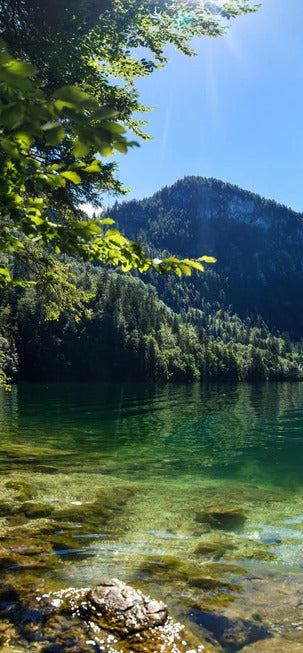 Duschrückwand - Königsee & Berge in Alpen