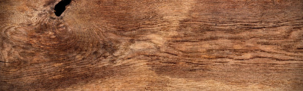 Küchenrückwand - Rustikale Eichenholzplatte