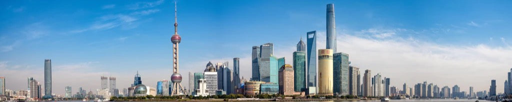 Küchenrückwand - Skyline von Shanghai