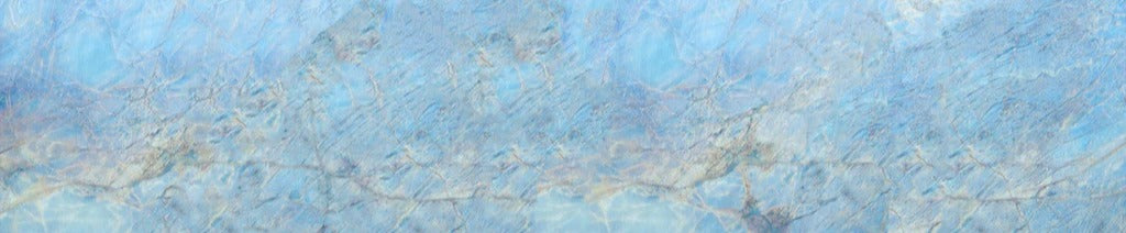 Küchenrückwand - Bläulicher Marmor