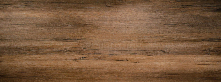 Küchenrückwand - Dunkelbraune Holzplatte