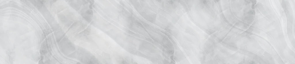 Küchenrückwand - Weiß-Grauer Marmor