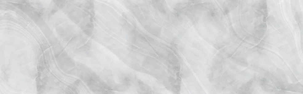 Küchenrückwand - Weiß-Grauer Marmor