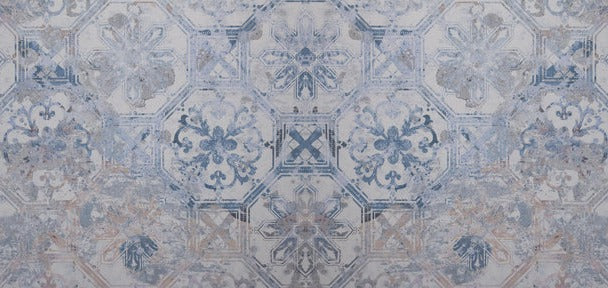 Küchenrückwand - Aquarall Vintage Fliesen