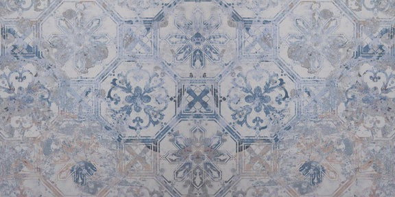 Küchenrückwand - Aquarall Vintage Fliesen