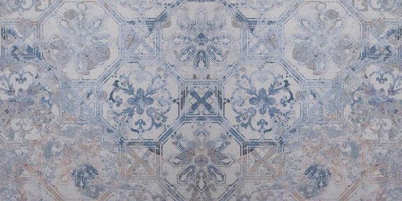 Küchenrückwand - Aquarall Vintage Fliesen