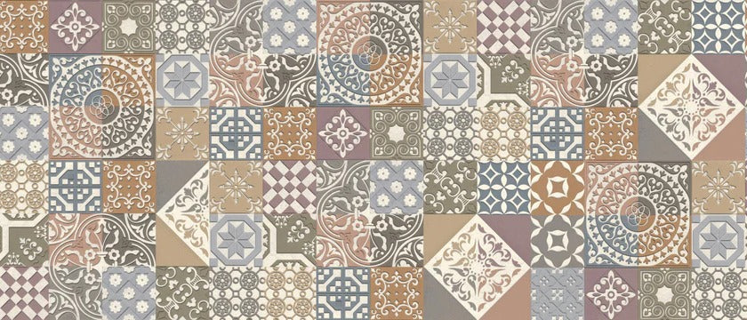 Küchenrückwand - Buntes portugiesisches Mosaik