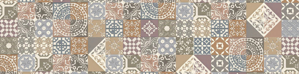 Küchenrückwand - Buntes portugiesisches Mosaik