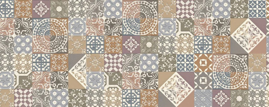 Küchenrückwand - Buntes portugiesisches Mosaik