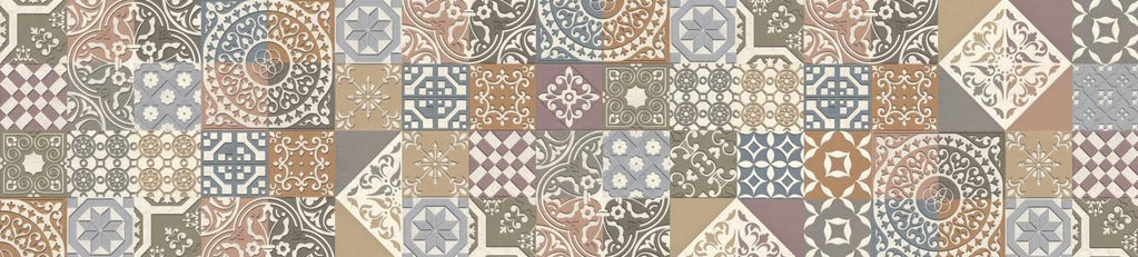 Küchenrückwand - Buntes portugiesisches Mosaik