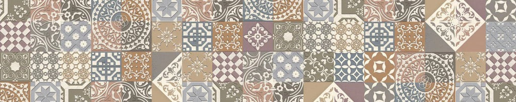 Küchenrückwand - Buntes portugiesisches Mosaik