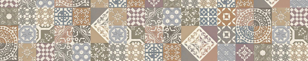 Küchenrückwand - Buntes portugiesisches Mosaik