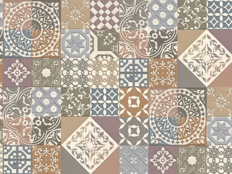 Küchenrückwand - Buntes portugiesisches Mosaik