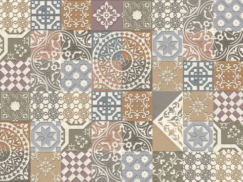 Küchenrückwand - Buntes portugiesisches Mosaik