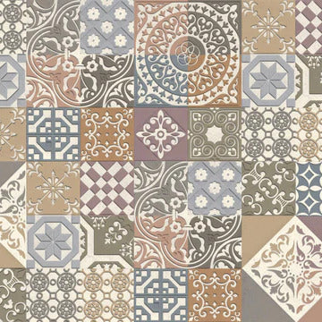 Küchenrückwand - Buntes portugiesisches Mosaik