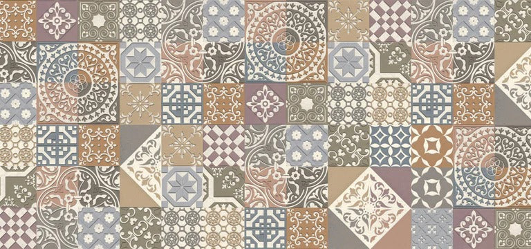 Küchenrückwand - Buntes portugiesisches Mosaik