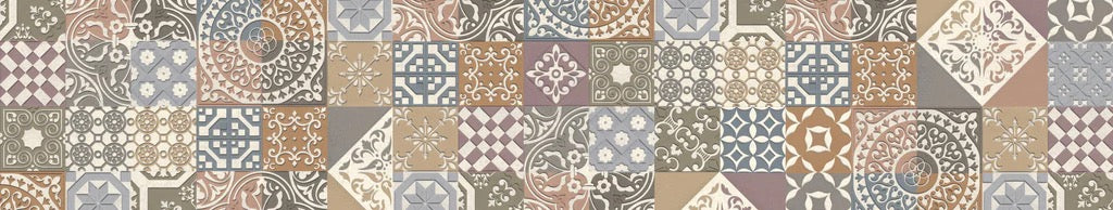 Küchenrückwand - Buntes portugiesisches Mosaik