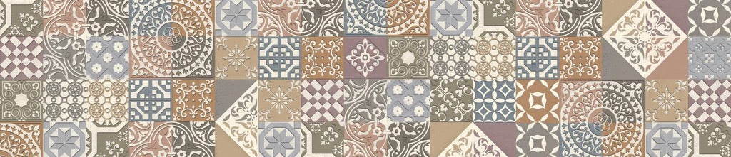 Küchenrückwand - Buntes portugiesisches Mosaik