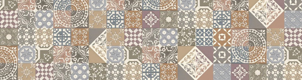 Küchenrückwand - Buntes portugiesisches Mosaik