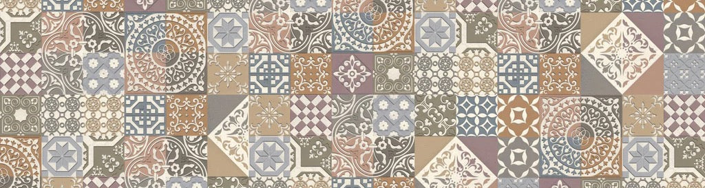 Küchenrückwand - Buntes portugiesisches Mosaik