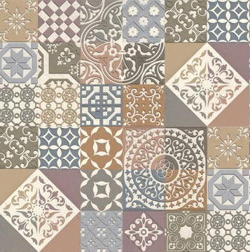 Küchenrückwand - Buntes portugiesisches Mosaik