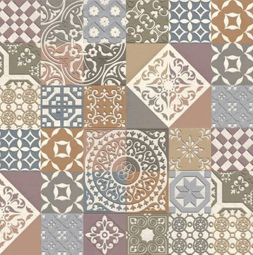 Küchenrückwand - Buntes portugiesisches Mosaik