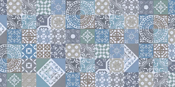 Küchenrückwand - Buntes portugiesisches Mosaik