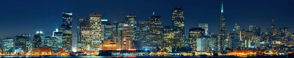 Küchenrückwand - Skyline von San Francisco