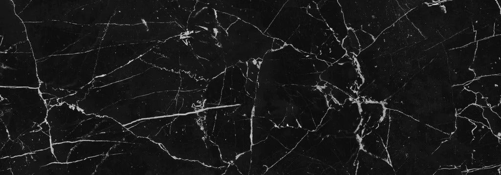 Küchenrückwand - Schwarzer portoro Marmor