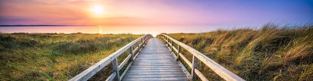Küchenrückwand - Panorama - Wandern am Stand