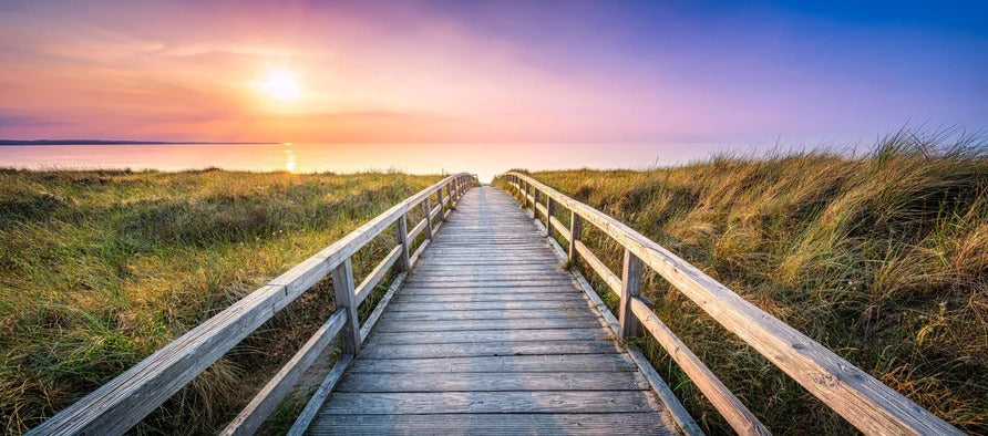 Küchenrückwand - Panorama - Wandern am Stand