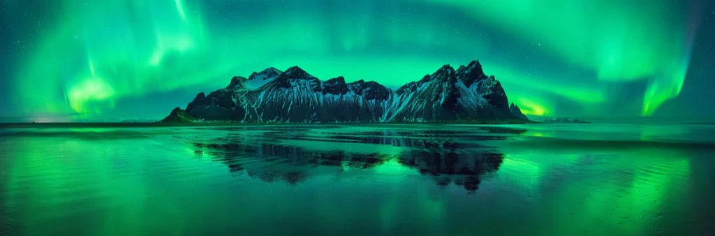 Küchenrückwand - Aurora Stokksnes - Island