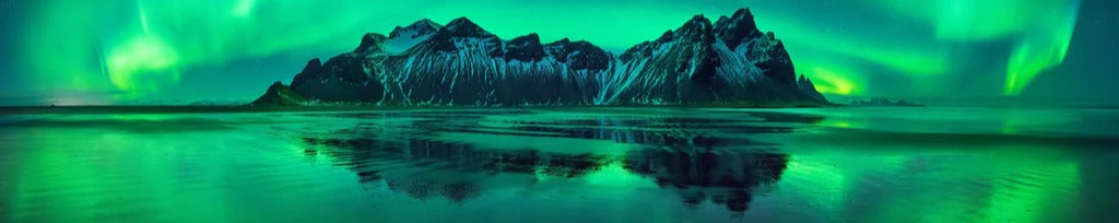 Küchenrückwand - Aurora Stokksnes - Island