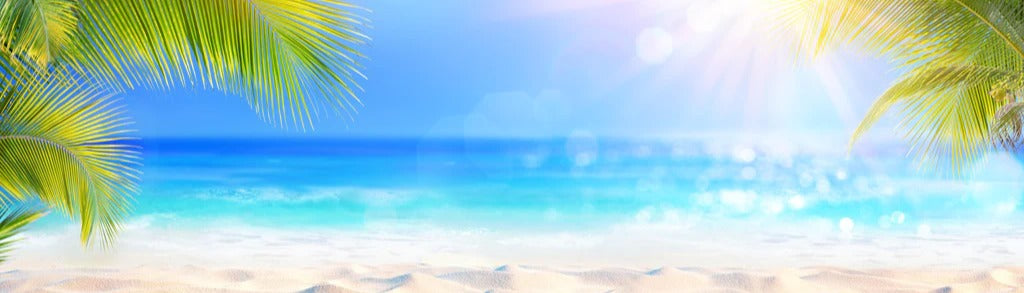 Küchenrückwand - Sonniger tropischer Strand