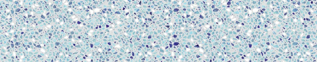 Küchenrückwand - Farbige Terrazzo Stein Textur