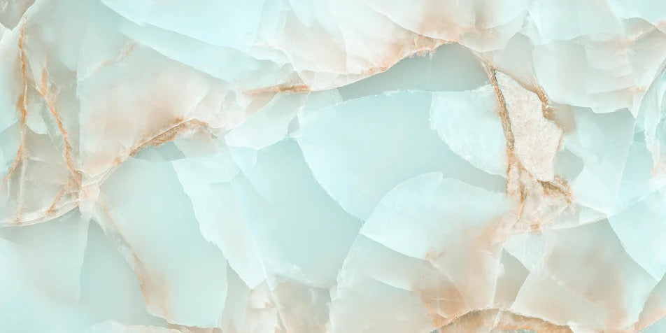 Küchenrückwand - Polierter Onyx-Marmor